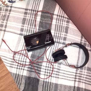 AM/FM cassette player